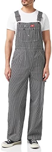 Dickies mens Hickory Striped Bib overalls and coveralls workwear